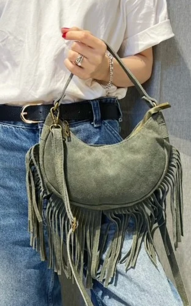 Mini sac à franges
