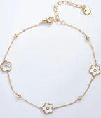 Bracelet de cheville Flore