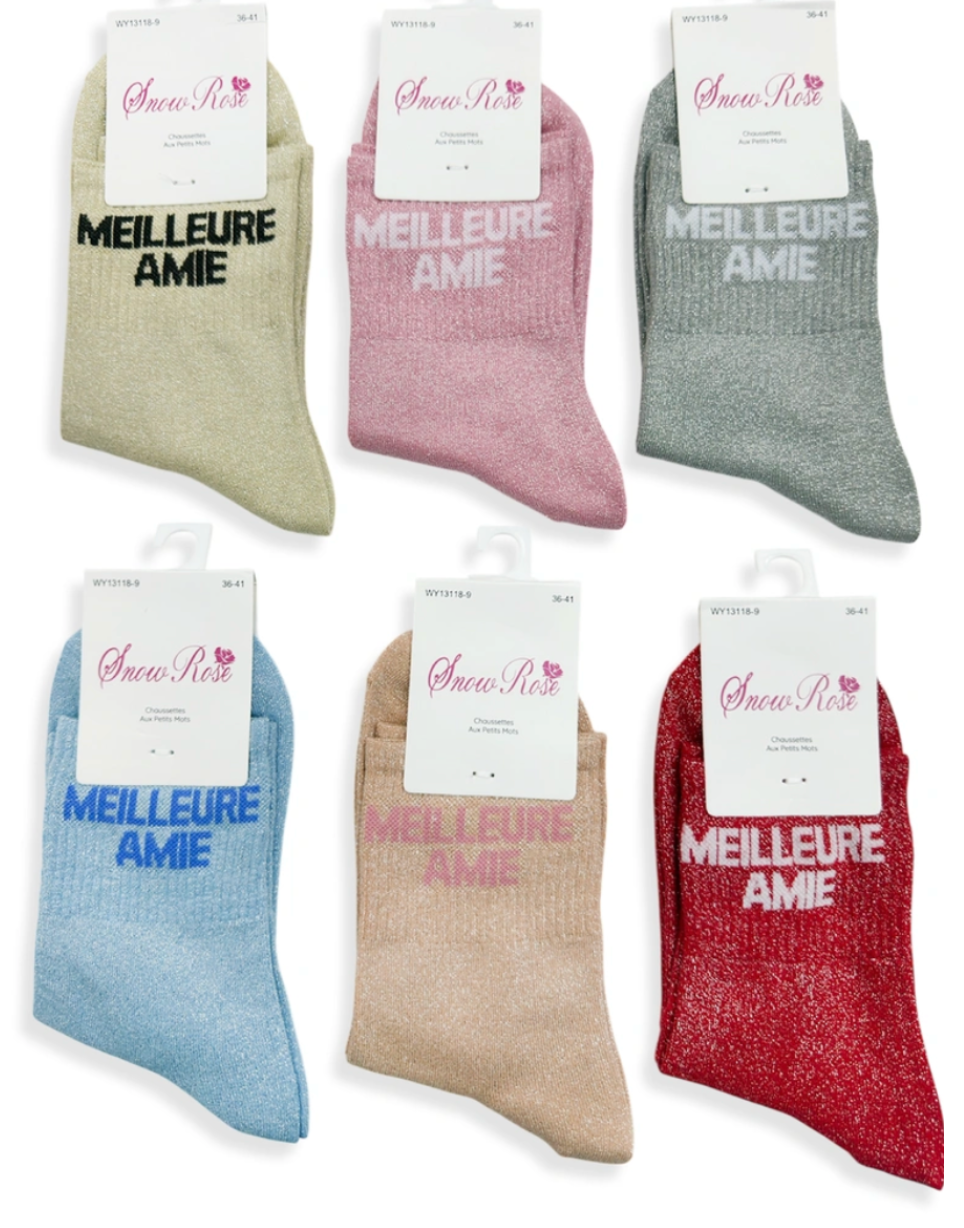 Chaussettes "Meilleures Amies"