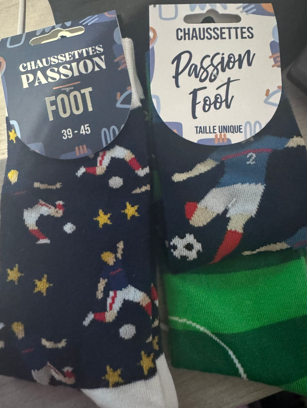 Chaussettes passion FOOT