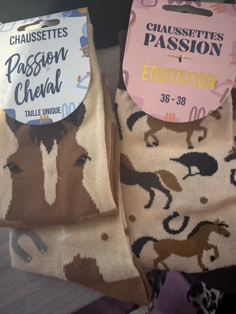 Chaussettes Passion EQUITATION