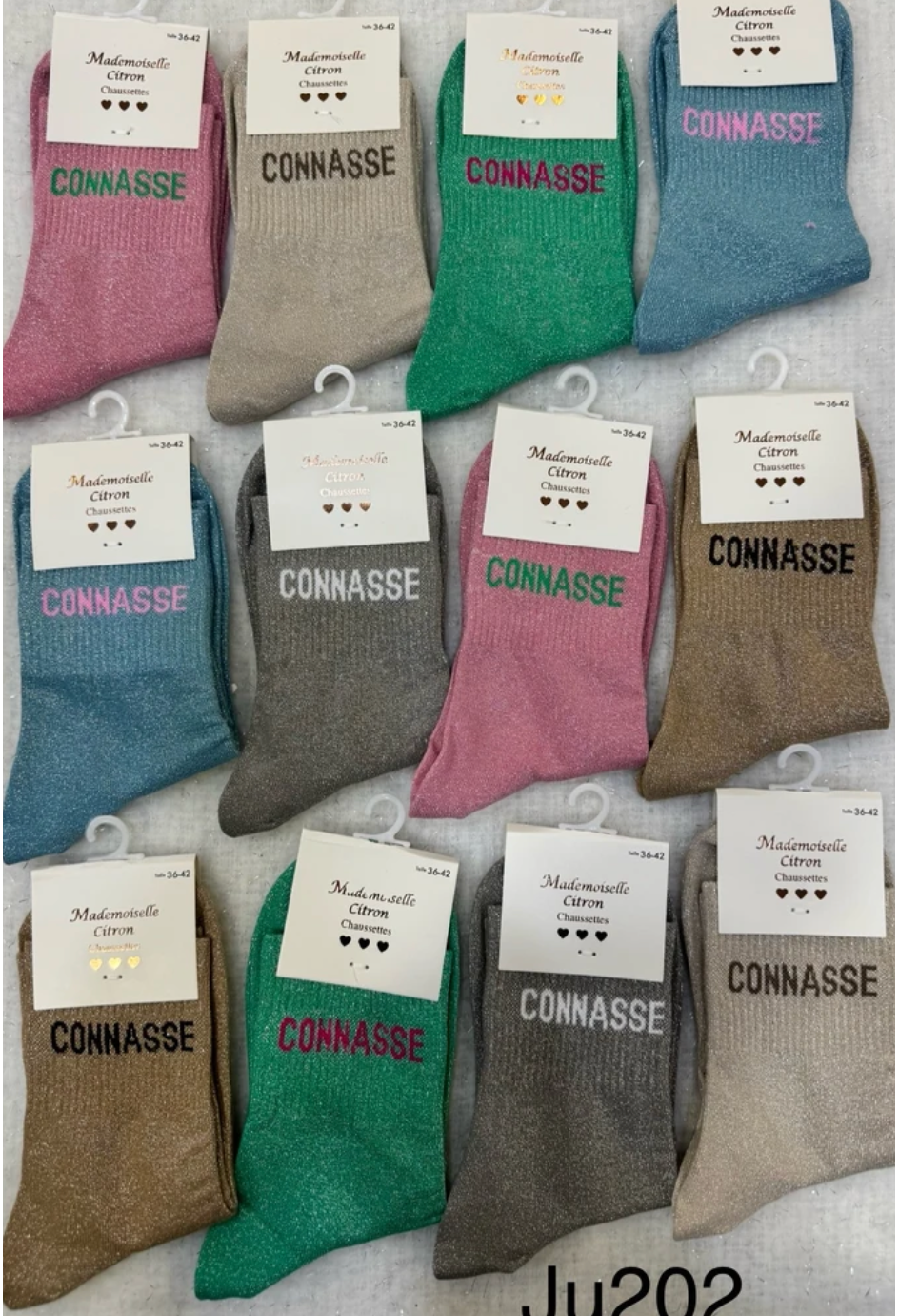 Chaussettes à paillettes CONNASSE