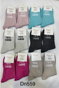 Chaussettes à paillettes TATA CHERIE