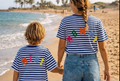 T-shirt rayé Mommy