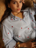 Chemise coeur Rouge
