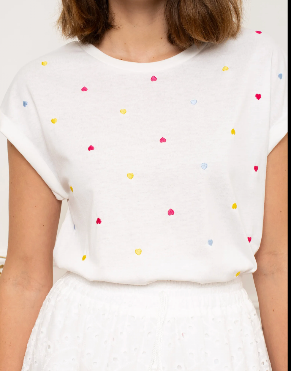 T-shirt coeur