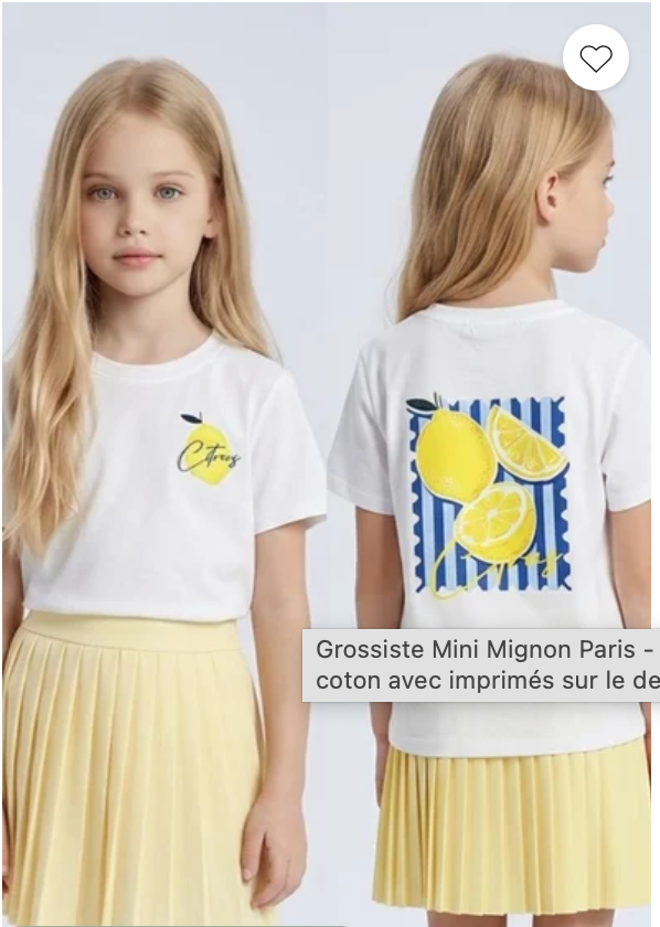 T-shirt Citron