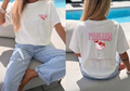 T shirt Pink Gin