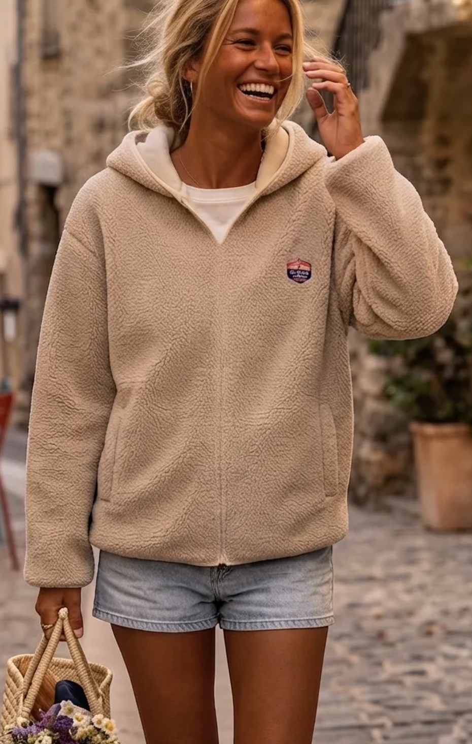 Veste teddy