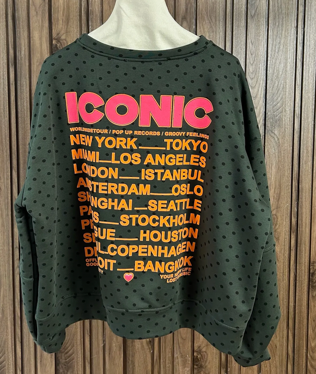 Sweat Iconic à pois