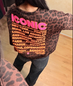 Sweat Iconic Léopard
