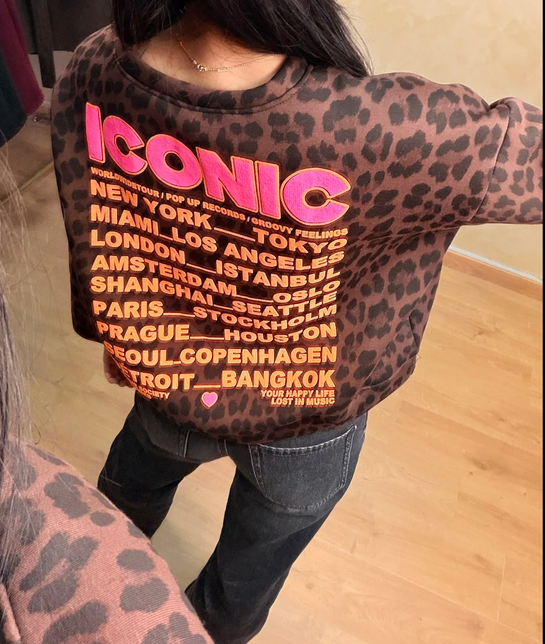Sweat Iconic Léopard