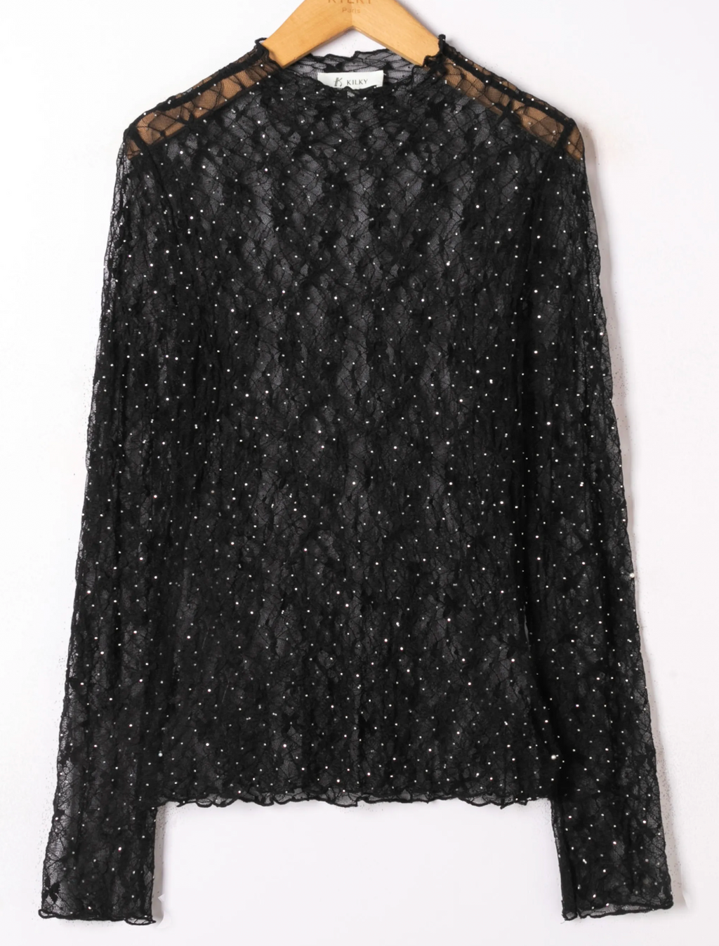 Dentelle à strass