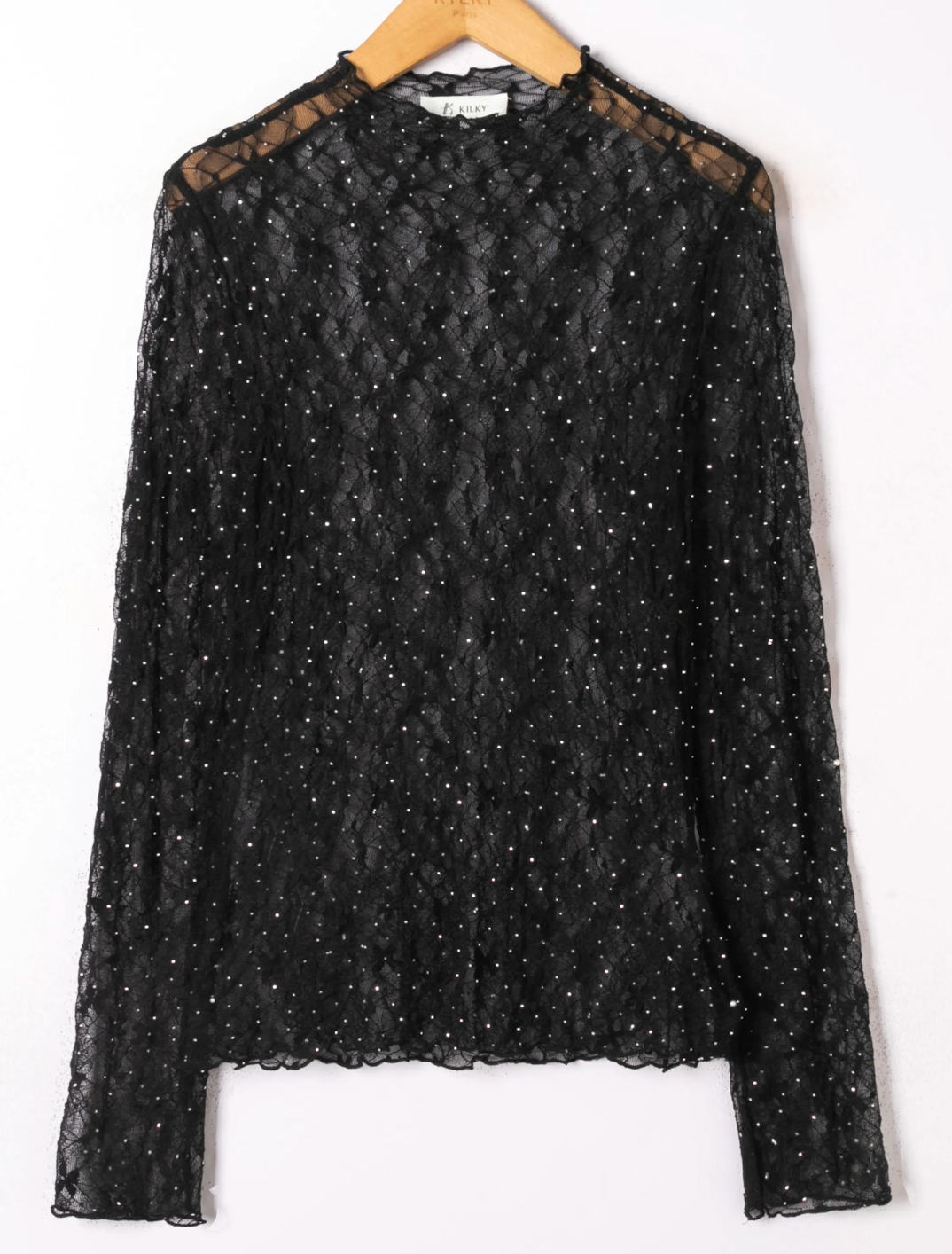 Dentelle à strass