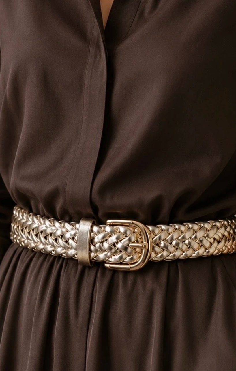 Ceinture tressée