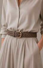 Ceinture tressée