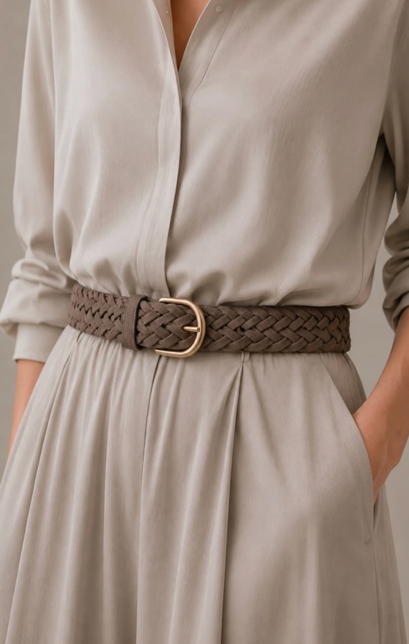 Ceinture tressée