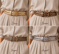 Ceinture tressée