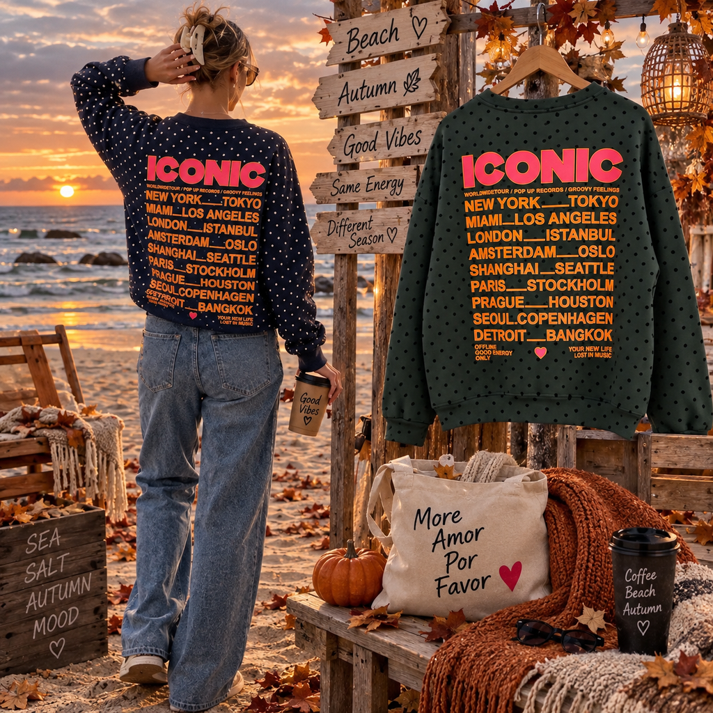 Sweat Iconic à pois