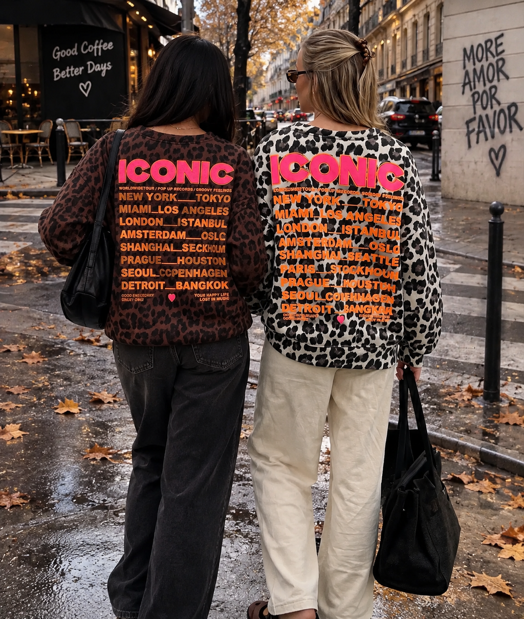 Sweat Iconic Léopard
