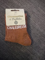 Chaussettes à paillettes