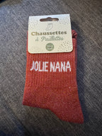 Chaussettes à paillettes