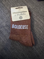 Chaussettes à paillettes