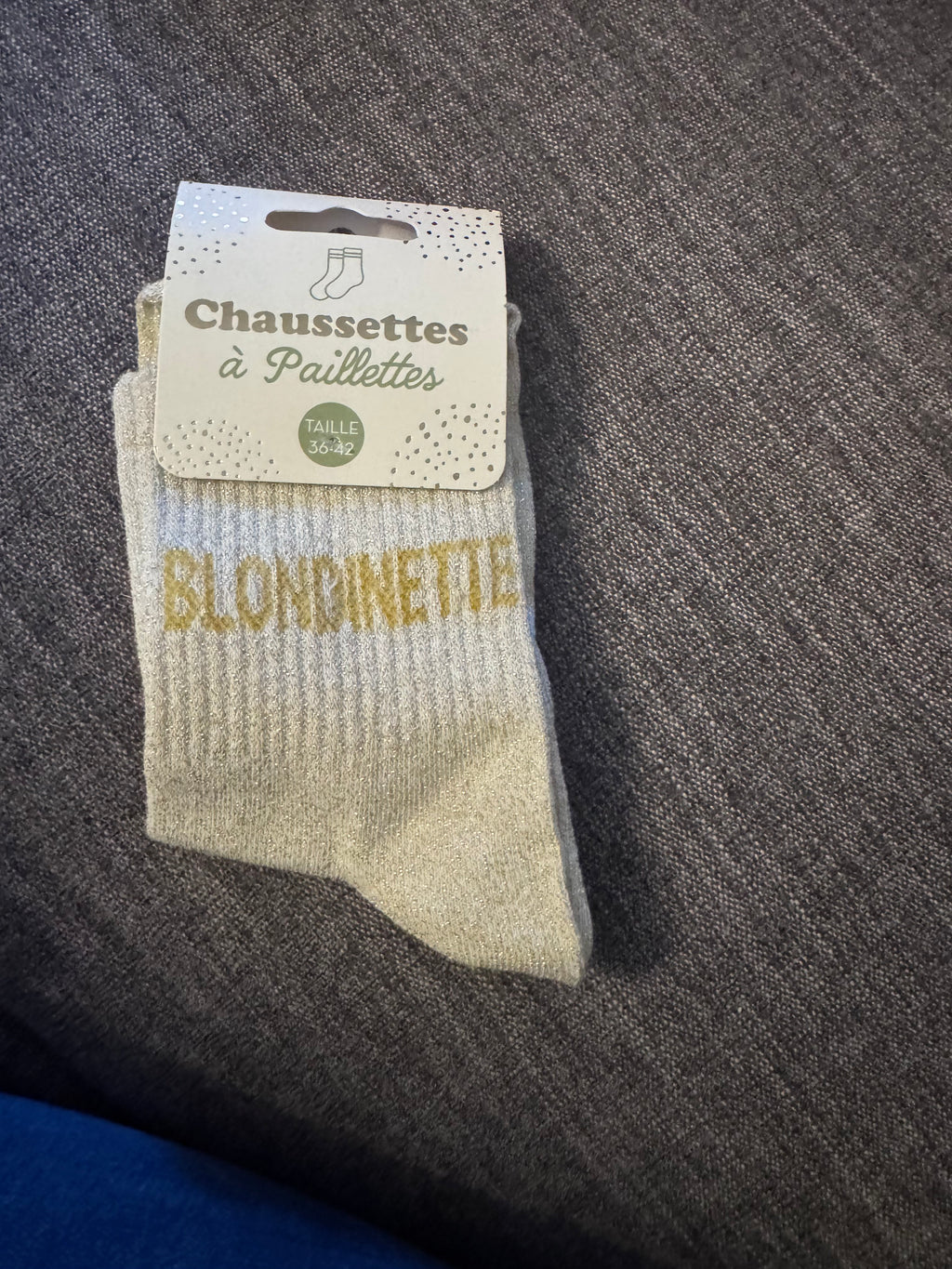 Chaussettes à paillettes