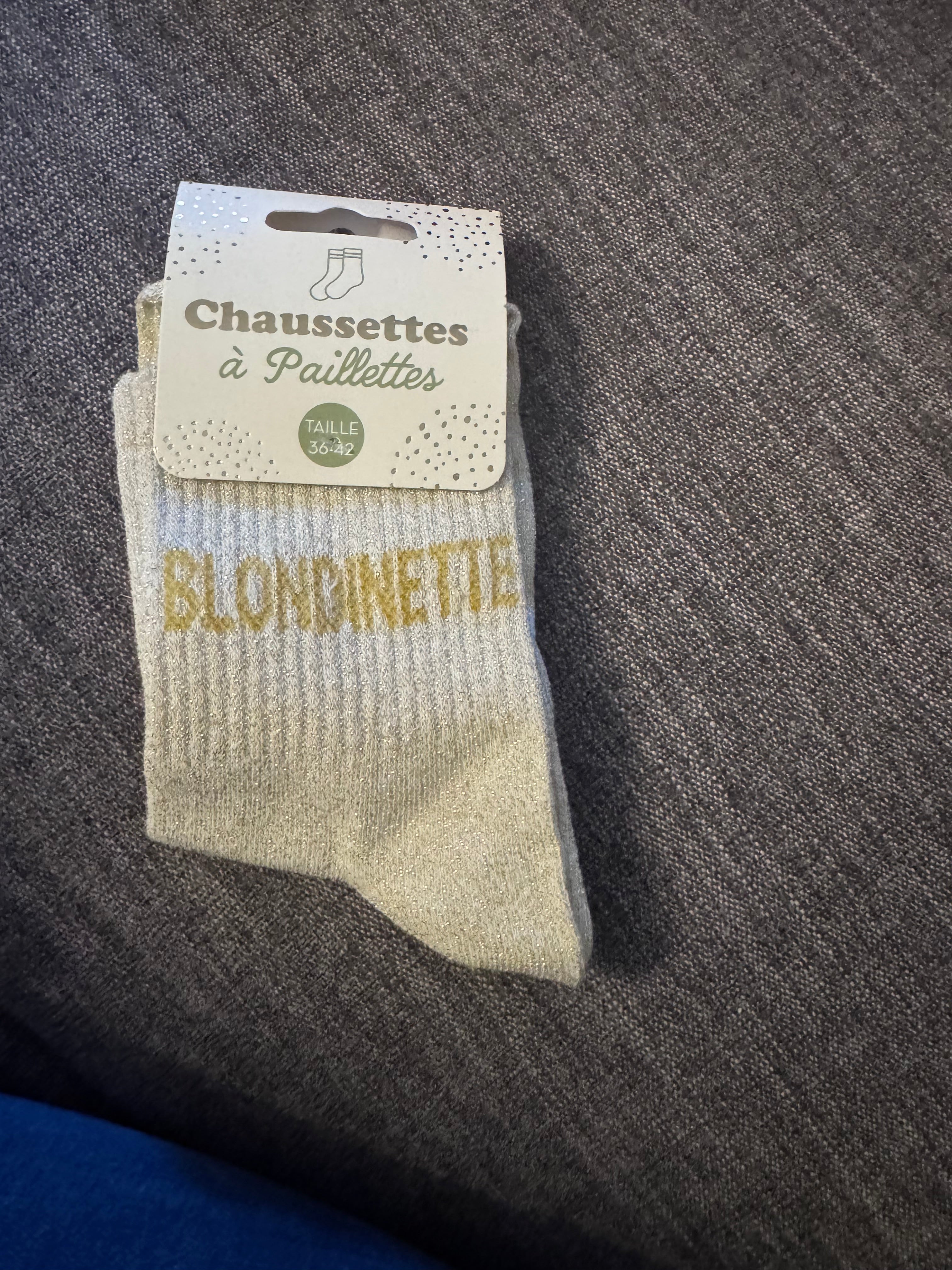 Chaussettes à paillettes