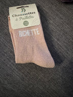 Chaussette à paillettes