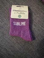 Chaussette à paillettes