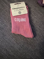 Chaussette à paillettes