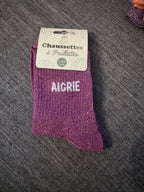 Chaussette à paillettes