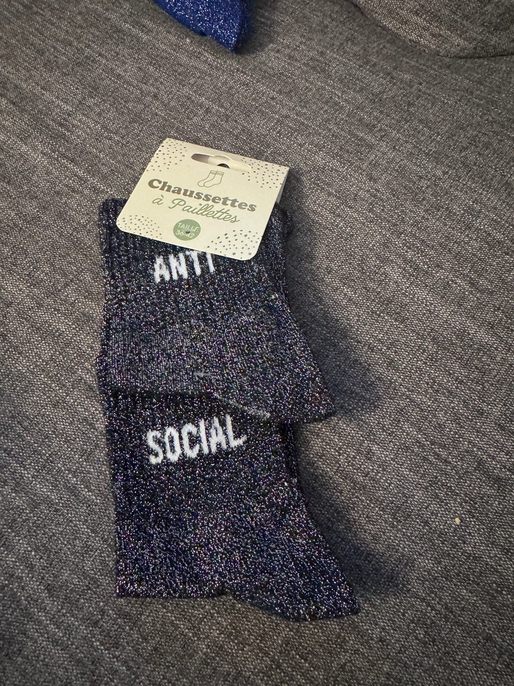 Chaussettes à paillettes
