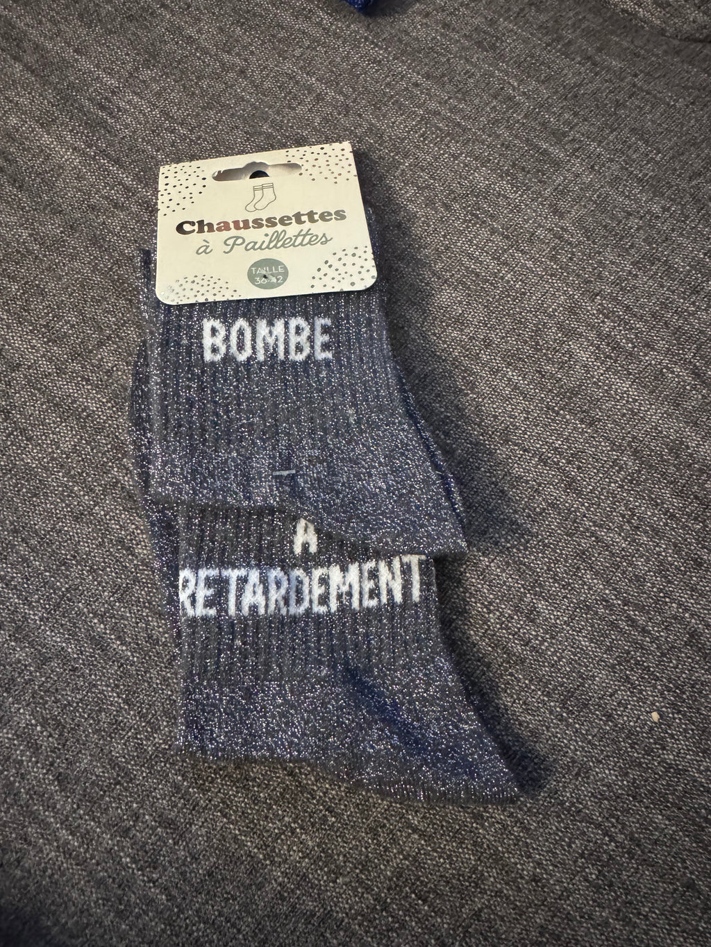 Chaussettes à paillettes