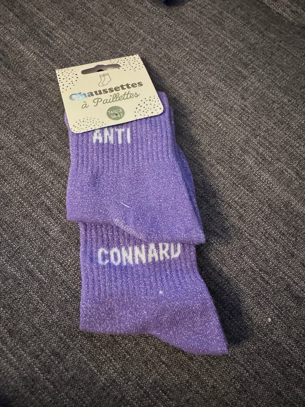 Chaussettes à paillettes