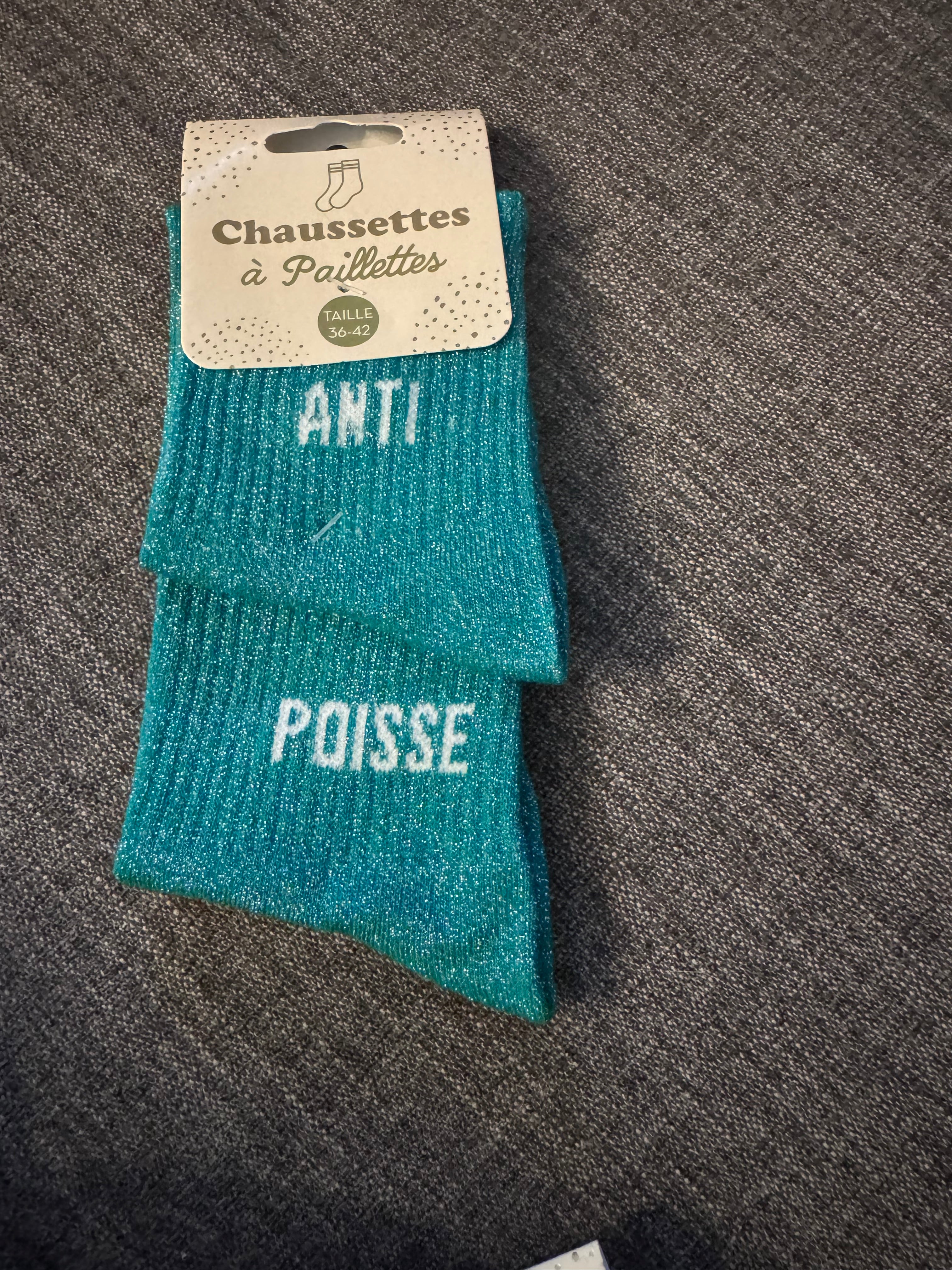 Chaussettes à paillettes