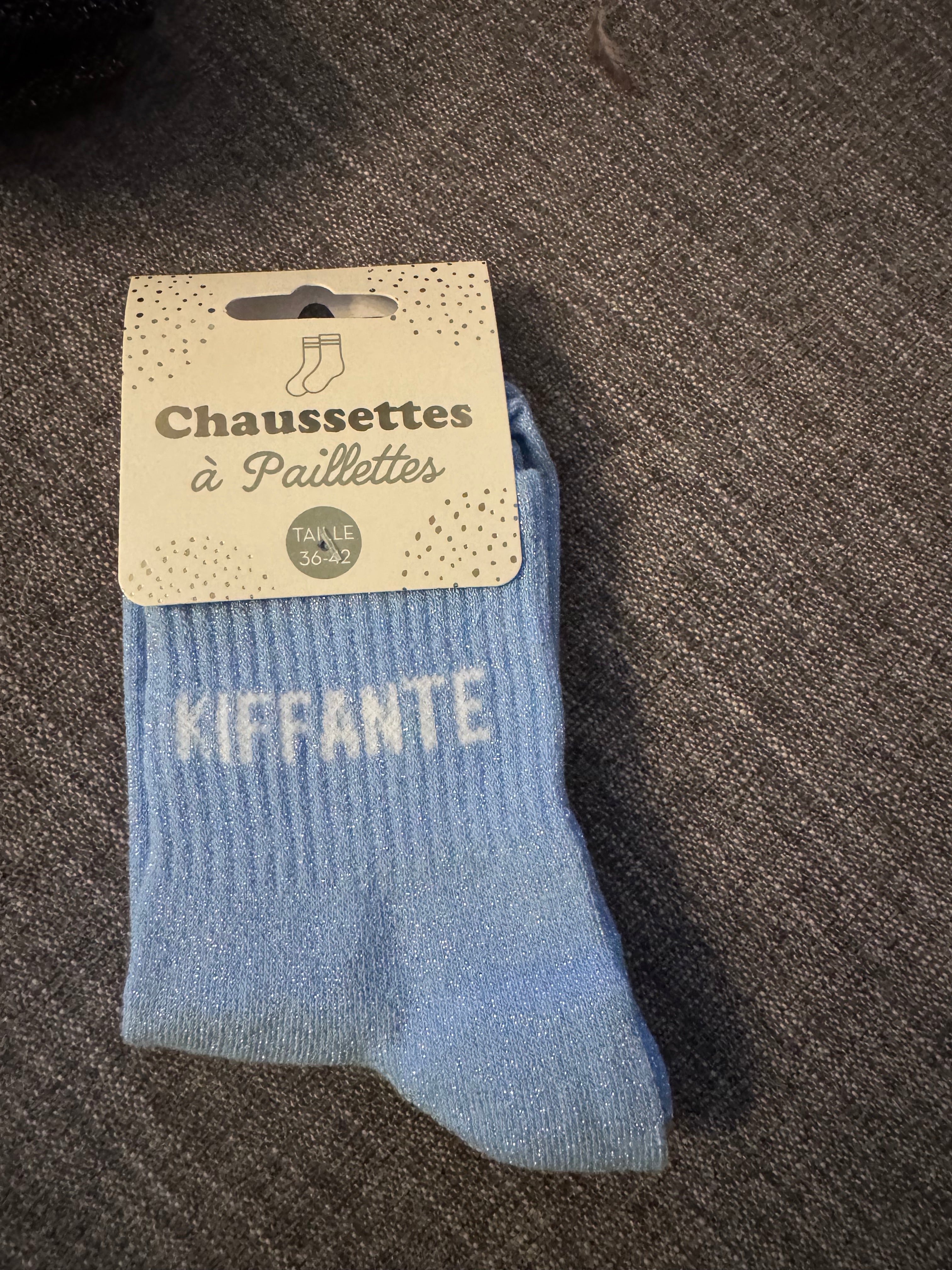 Chaussettes à paillettes