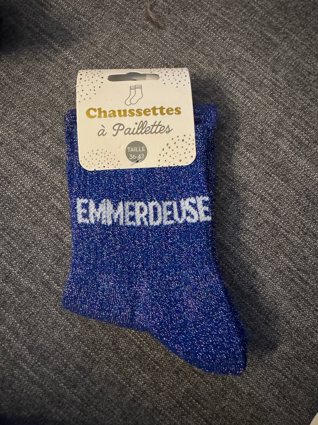 Chaussettes à paillettes