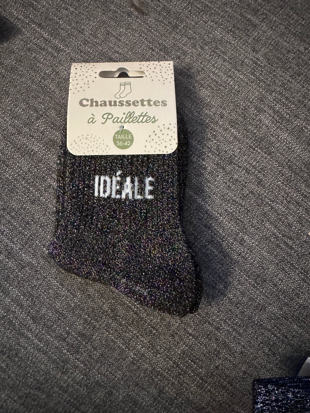 Chaussettes à paillettes