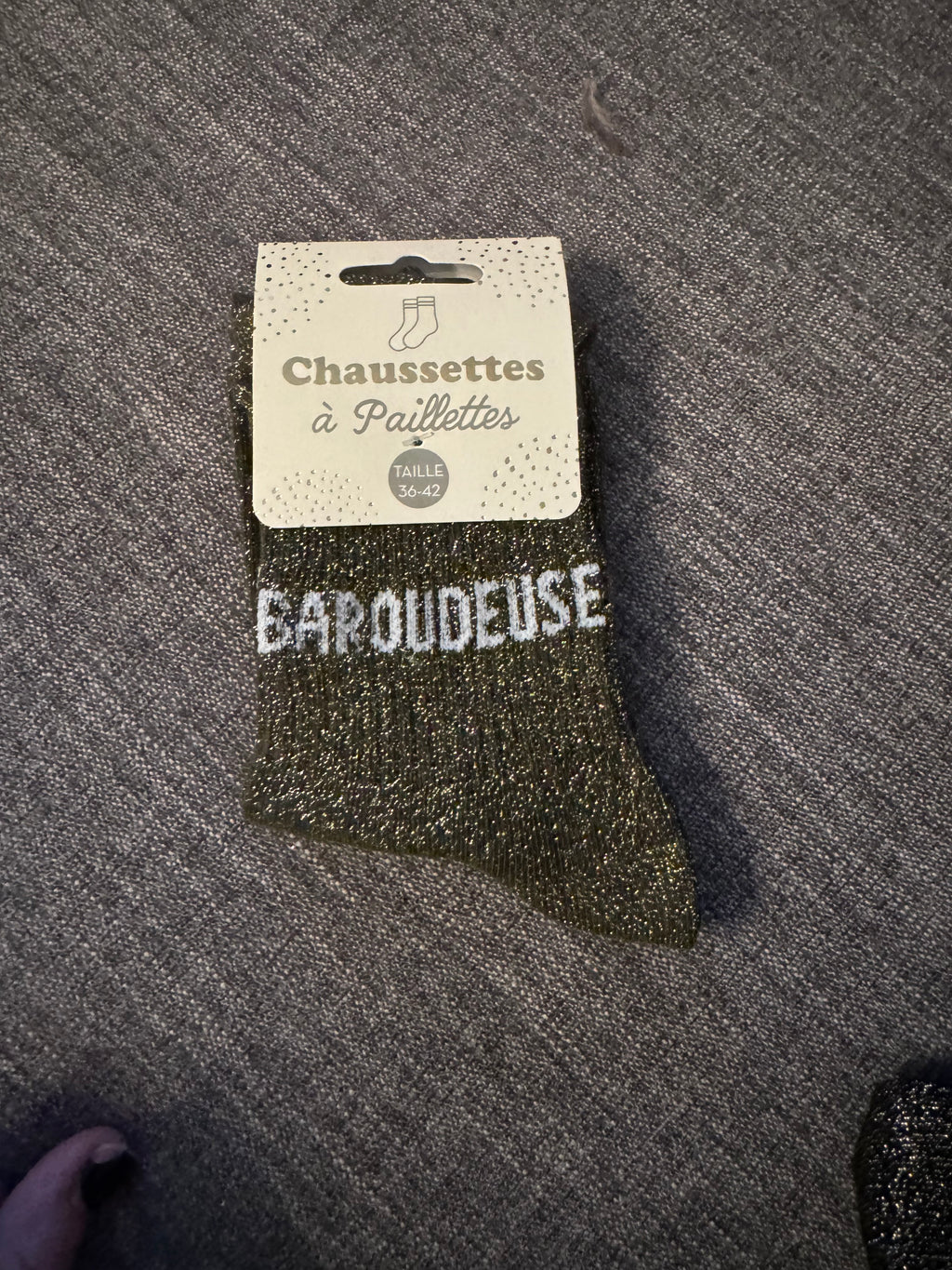 Chaussettes à paillettes