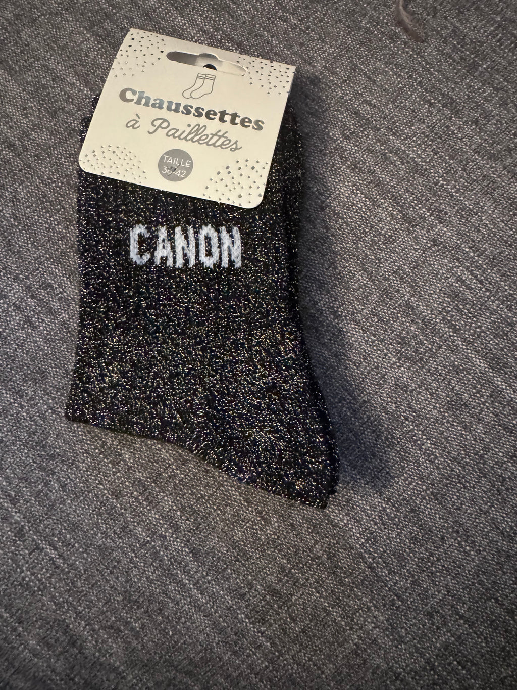 Chaussettes à paillettes