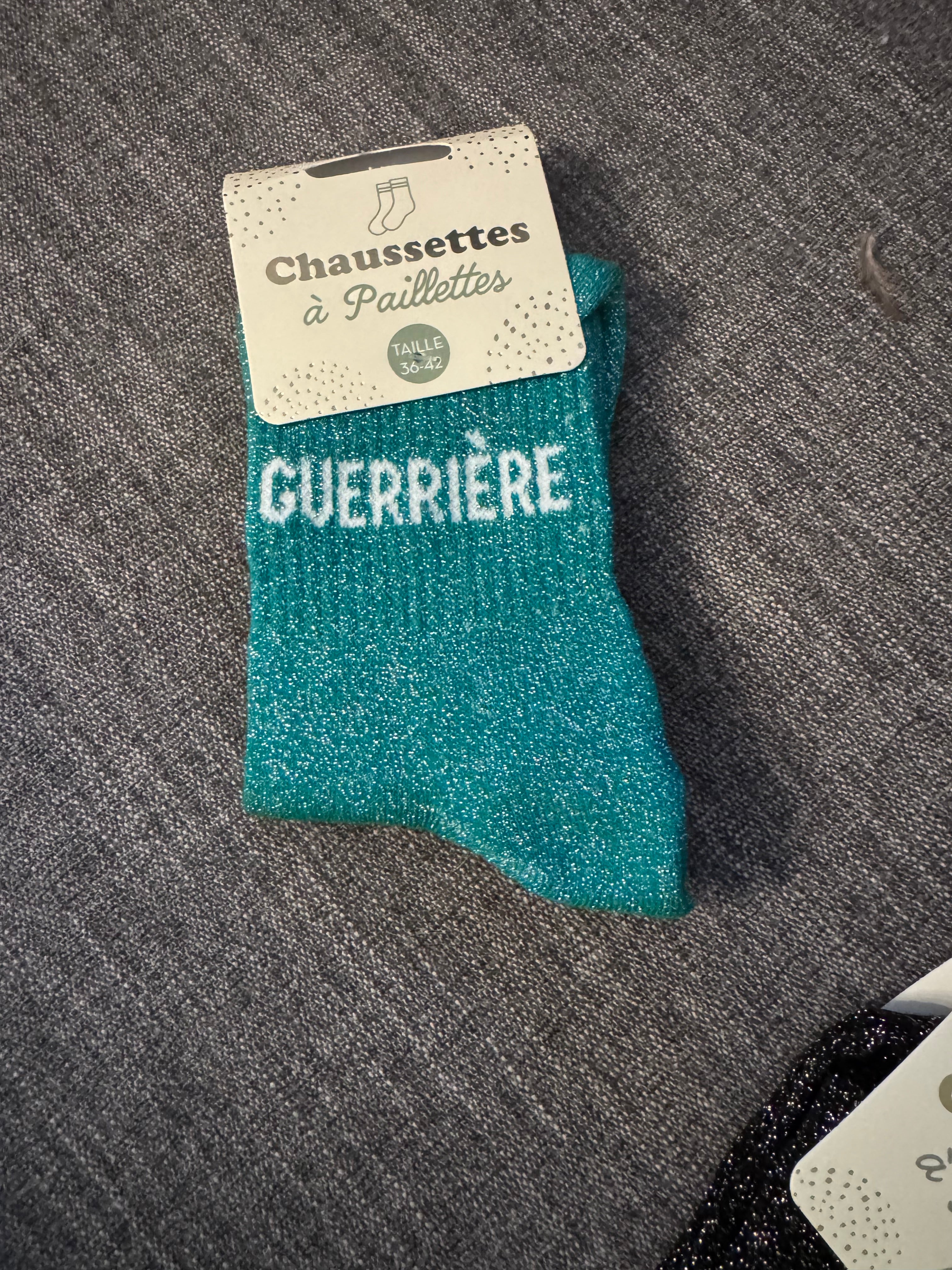Chaussettes à paillettes