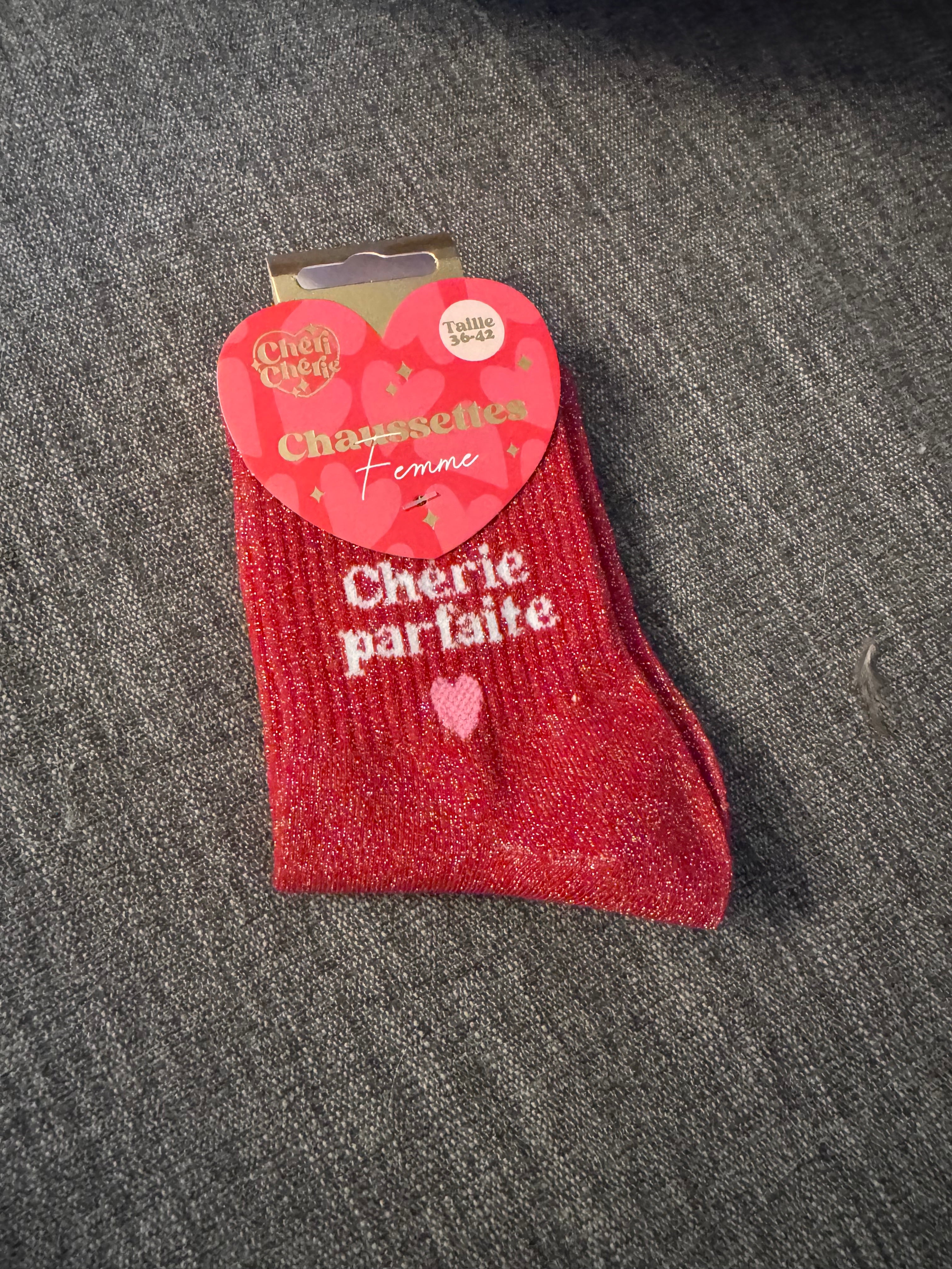 Chaussettes à paillettes