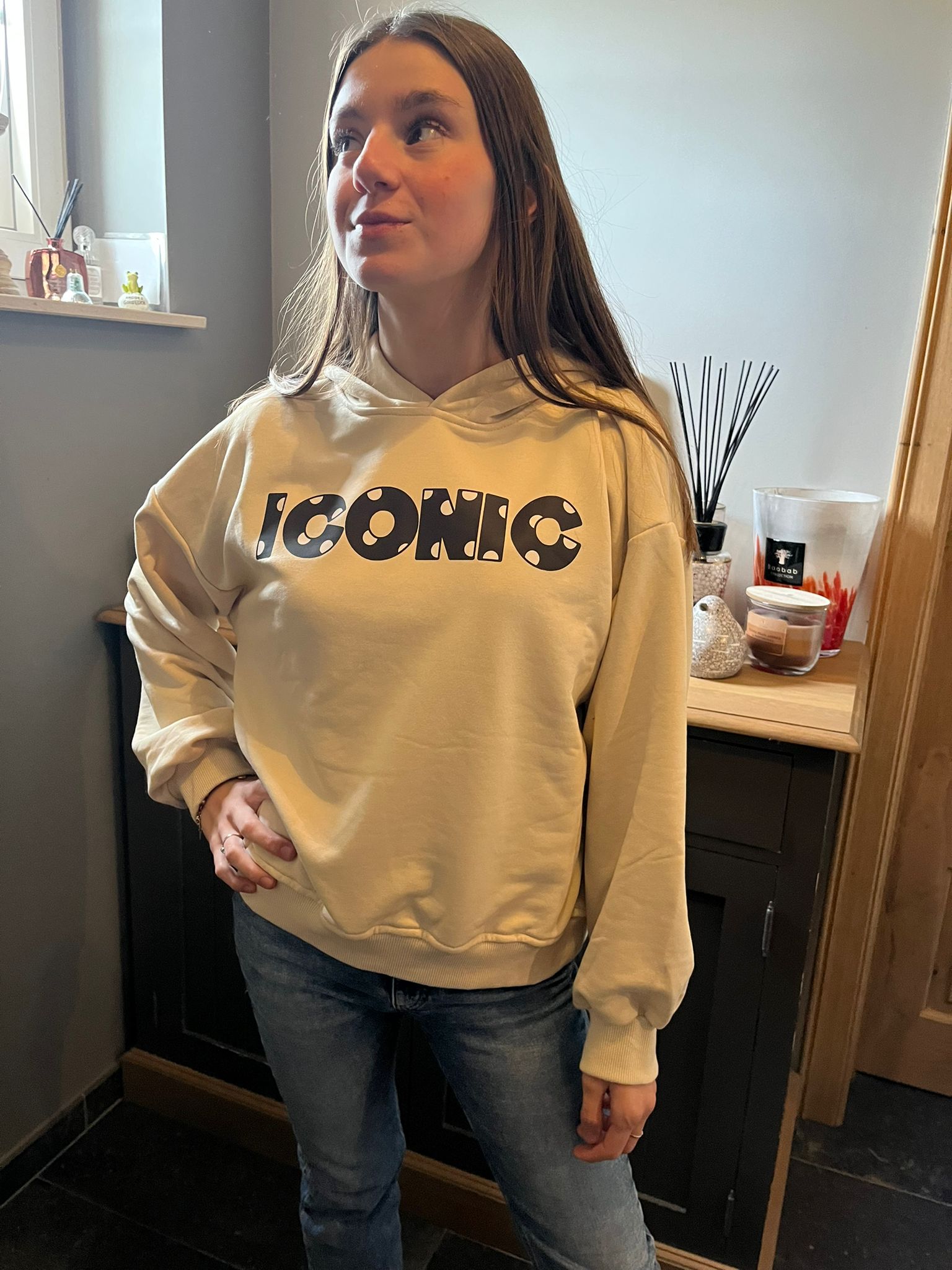 Sweat Iconic à pois