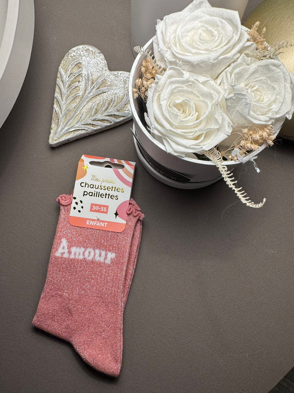 Chaussettes à paillettes fille