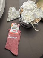 Chaussettes à paillettes fille