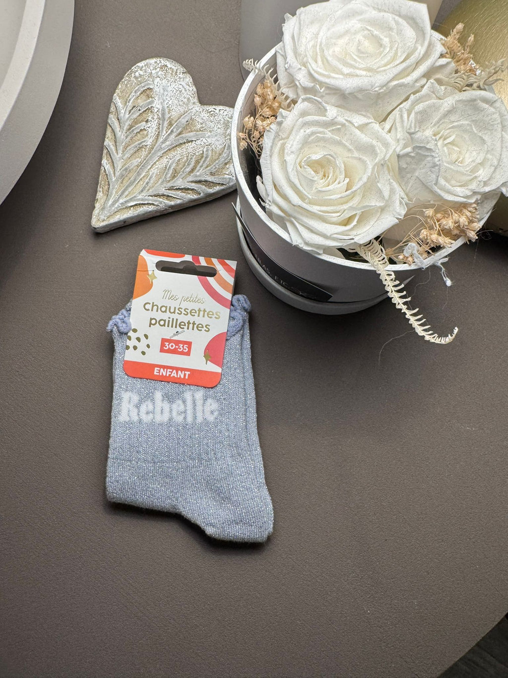 Chaussettes à paillettes fille