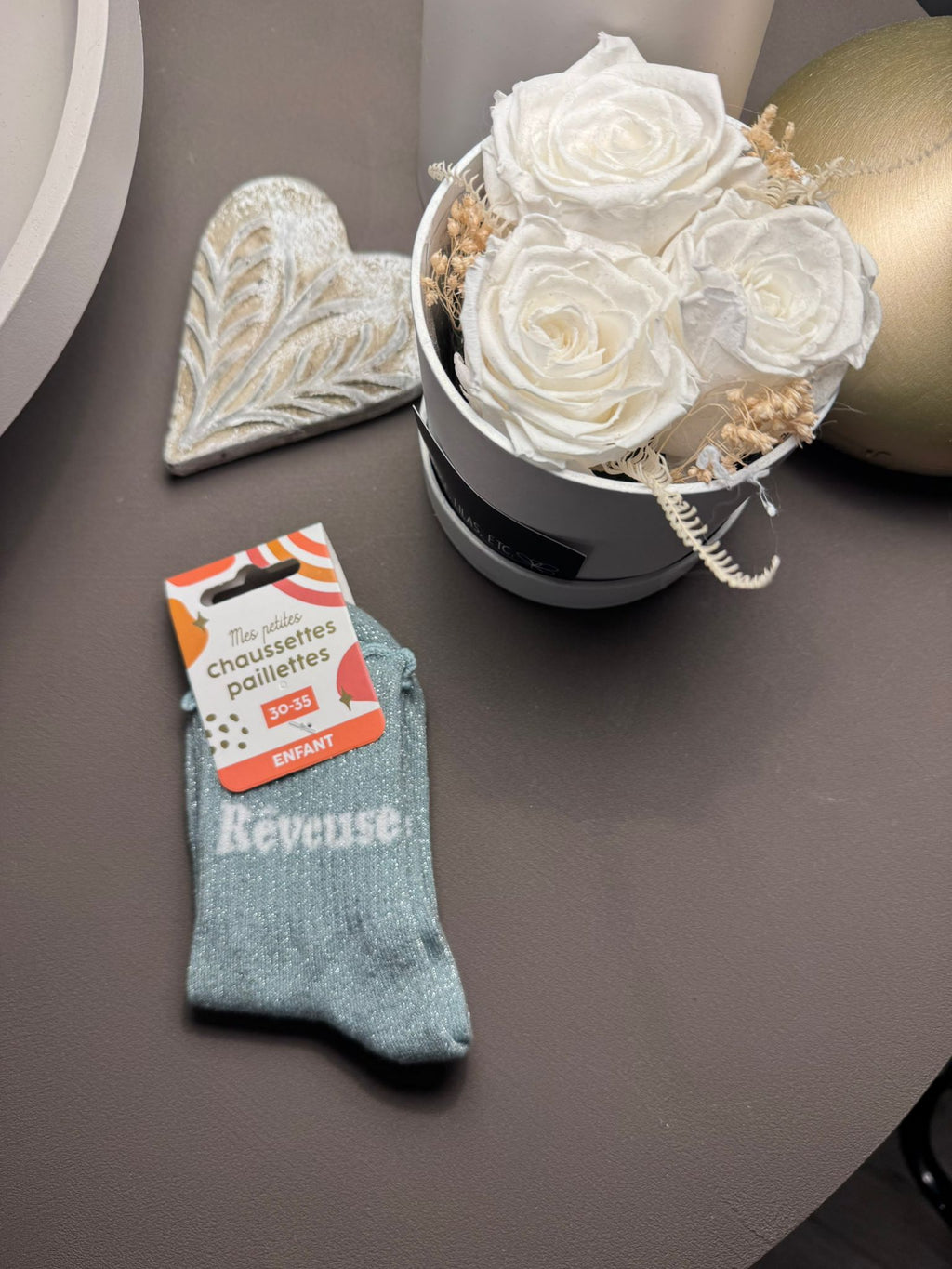 Chaussettes à paillettes fille