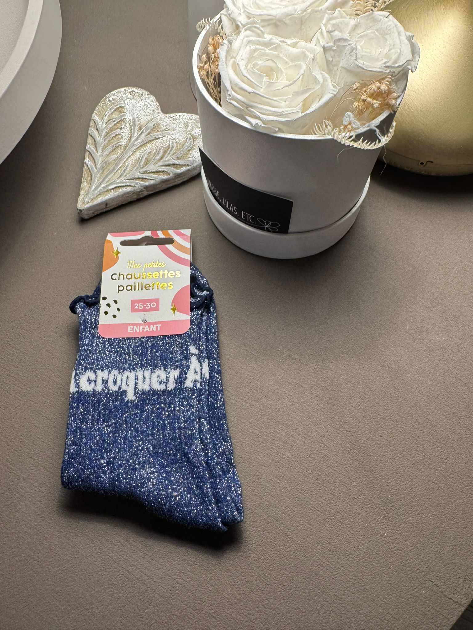 Chaussettes à paillettes Fille